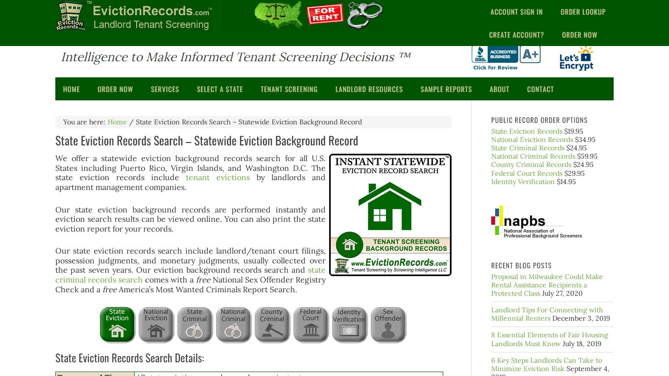 State Eviction Records Search - Statewide Eviction Record